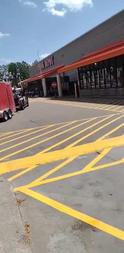 Saw this in the home depot parking lot about an hour ago.