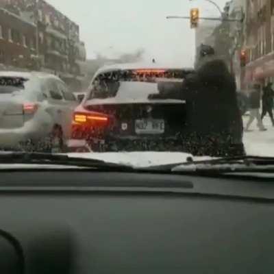 Brutal Canadian Road Rage Incident Caught On Camera