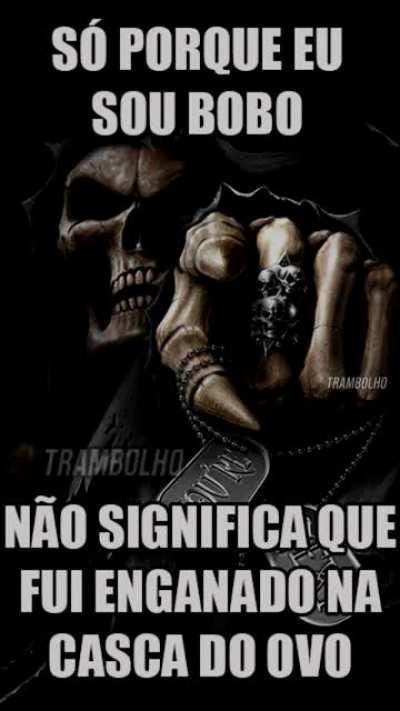 Lorde Caveira pode ser bobo, mas não foi enganado na casca do ovo