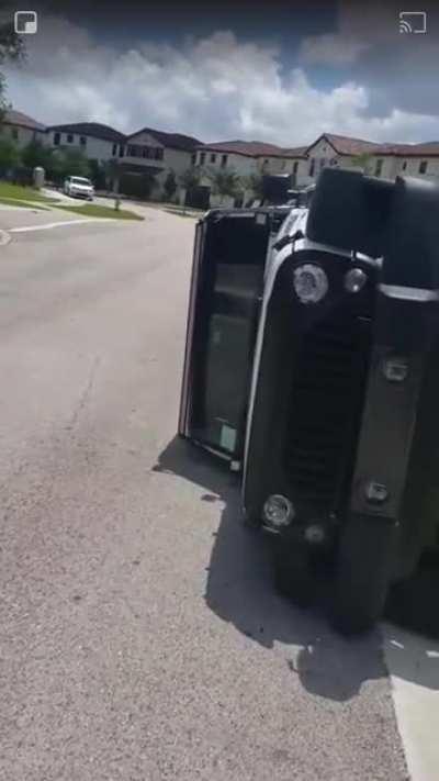 Not wanting to pay a $63 towing fee