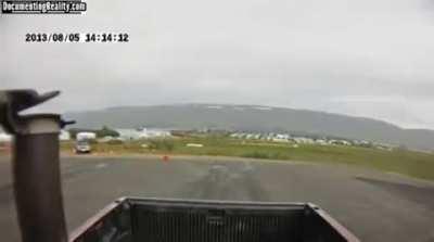 Plane crash in Akureyri, Iceland 2014