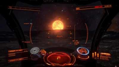 Moments like these give me goosebumps ; When the stars align and the music sync up as you depart from your ship.