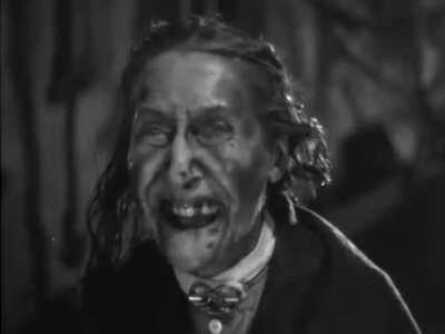 For the transformation scene in Sh! The Octopus (1937), the actress was made up in exaggerated highlights and shadows using a single color shade of makeup, which is invisible to the camera. The filter was then taken away to expose the makeup.