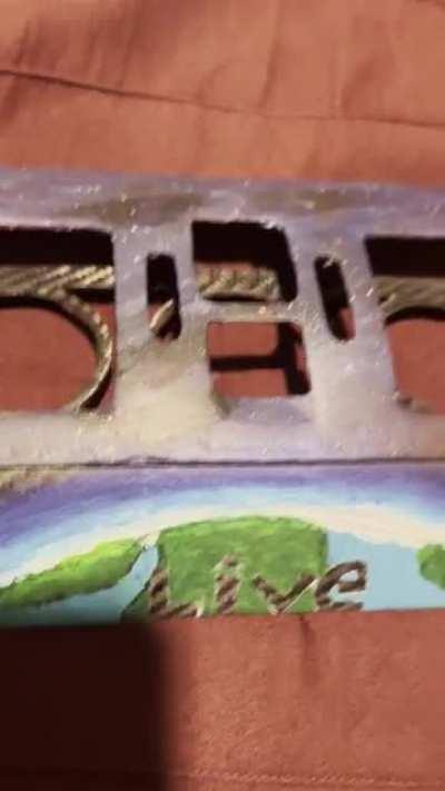 Decided to give my overlaid carbon pieces another twist.