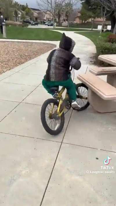 “That was a close one.”