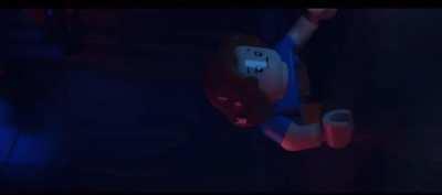 A 14-year old animated “Spiderman: across the spider verse” trailer in Lego.