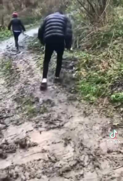 Mum, we've got to go back...