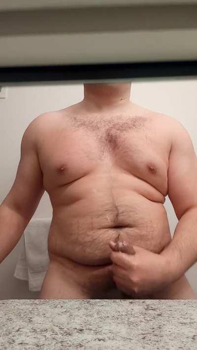 Squirting in the bathroom