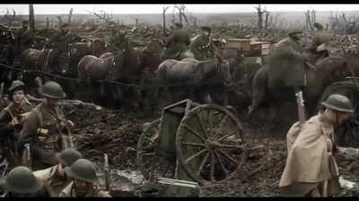 The transition from black and white to colour in Peter Jackson's 