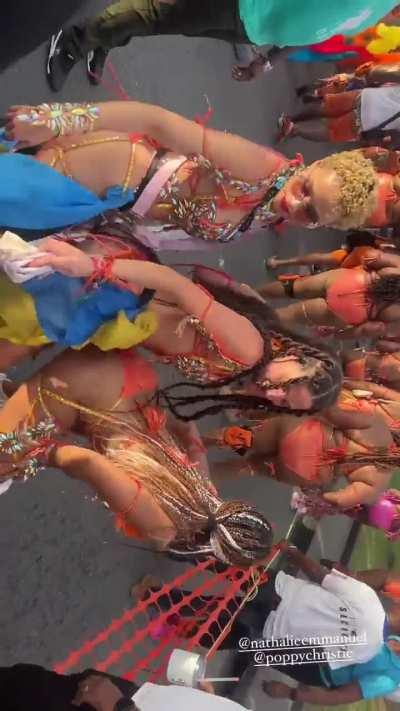 Nathalie dancing with friends at the Just 4 Fun Carnival | July 2024 