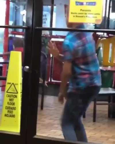 The look on his face...