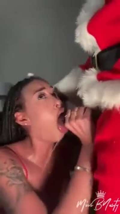 Santa gives her the gift she desrves