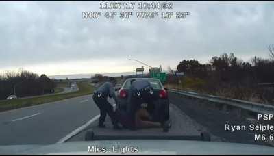 2 Pennsylvania state troopers are brutally shot after pulling a man over for speeding. Less deadly force was attempted at first, but was unsuccessful.