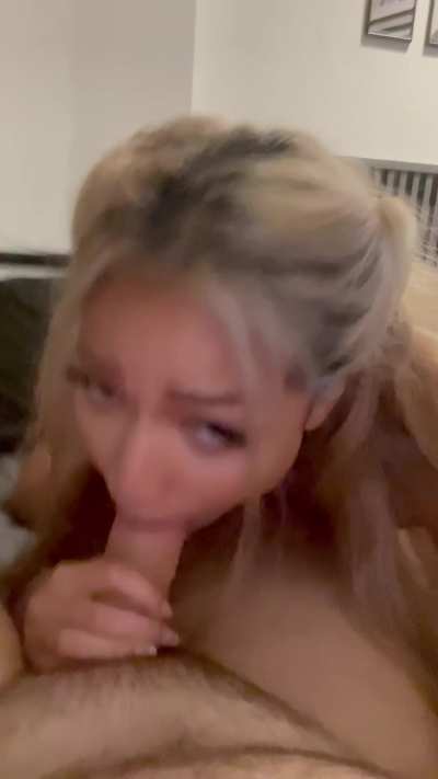 would you cum in my mouth or on my face?