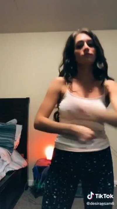 desiraesam6&rsquo;s tiktok treat that got taken down moments after I saved it...guess it was too cold when she was filming