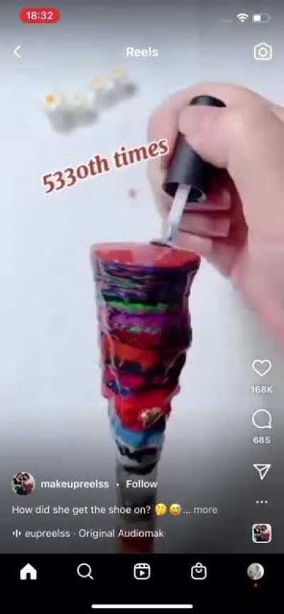 Thanks I hate tall toenail polish….