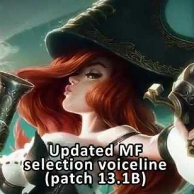New mf update, seems they took a different creative direction with her personality.