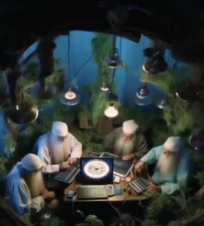 Audiomancer getting prepped for the 2000th annual fae rave. (No mortals invited)