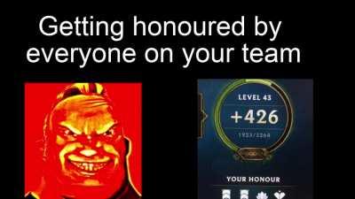 Euphoria moments of playing League