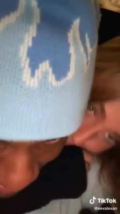 Icelandic girl and her boyfriend