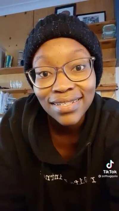 This beautiful lady should do the news everyday, just like this.. everything you need to know about the insurrection/rioting/villainy going in South Africa! Give her some love!