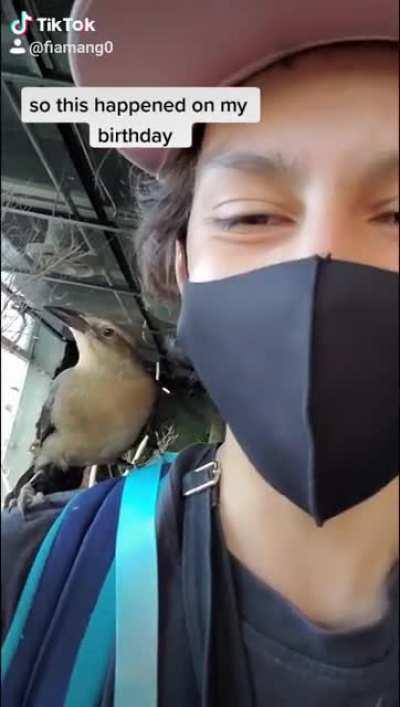 Yes thats me and yes that actually happened on my birthday.