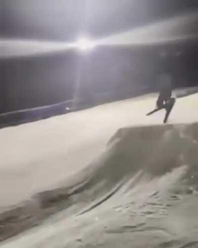 WCGW if I stand in the landing of this jump?