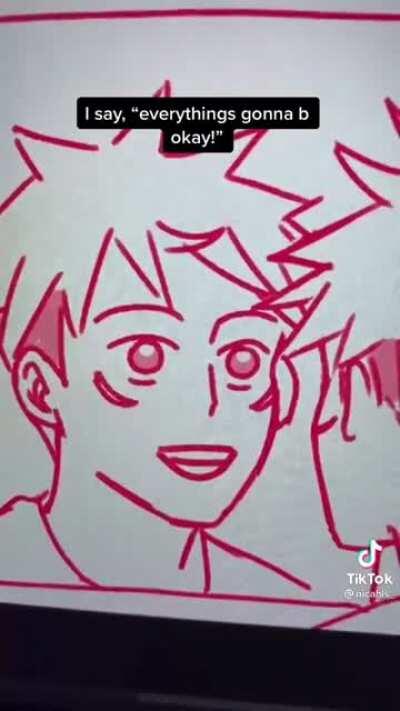 How Yuji handles his sense of self creds @nicahls_ on tiktok