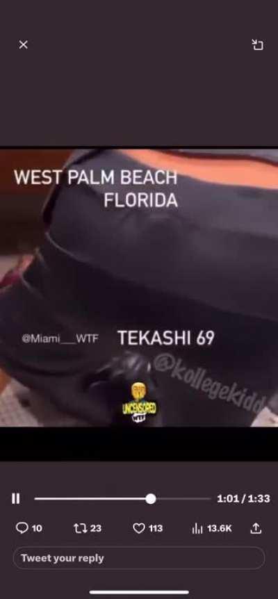 More video of 6ix9ine. (No sound)