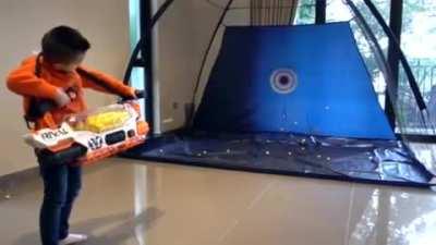 200 Balls Automatic Blaster Gun