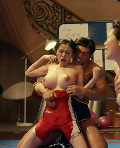 Whos is this chick with great tatas?