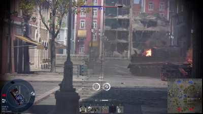 Tiger II randomly transforms into Tiger E after being shot