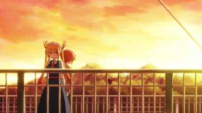 I edited the Dragon Maid S Opening to the first Nichijou Opening song