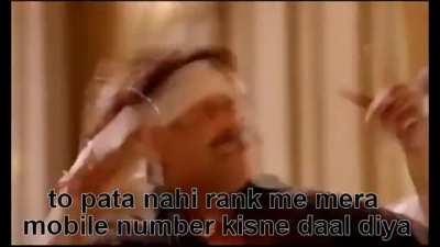 Abhi IIT Dholakpur me bheem k saath padhta hu