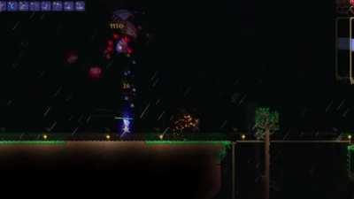 My first edit, the fight was getting to the hard part and i was certain of death but falling stars op.