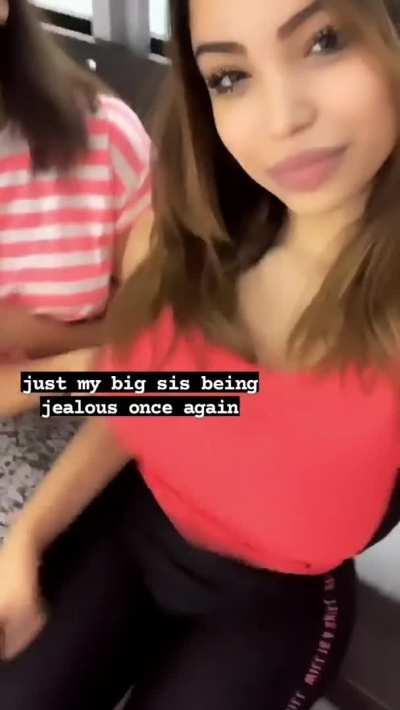 Jealous big sister
