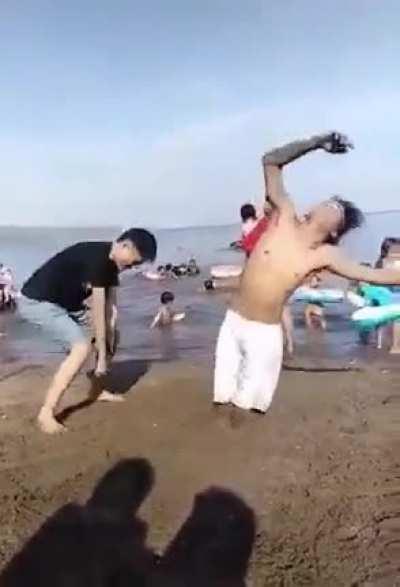 Girls: I can’t wait to go to the beach it’s so nice out, meanwhile the boys