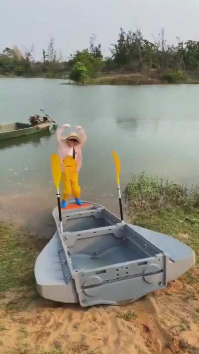 Tuna fishman has arrived.