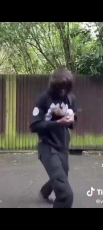 I take a Potato Chip and eat it!