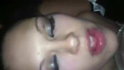 Spoon-Feeding Her Cum