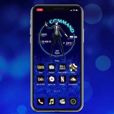I made a Persona 3 iOS14 Theme. What do you guys think?