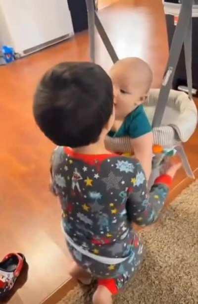 Thanks for p*oping him out