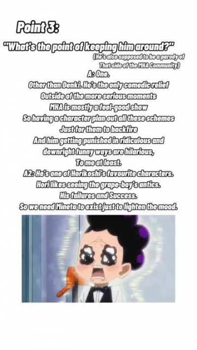 Reuploaded. Here the whole Mineta Defence Piece I wrote.