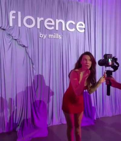 Millie in Red  IG Story 11/12/25