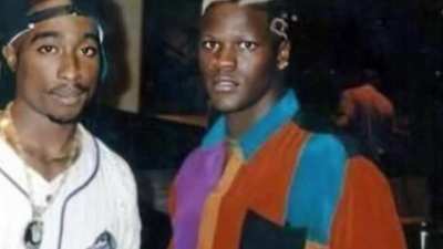 Why does it sound like R truth made a song with TuPac. Obviously it’s not him ,it’s a rapper named stretch he sounds like R truth