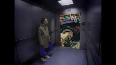 thom looks down on his young self