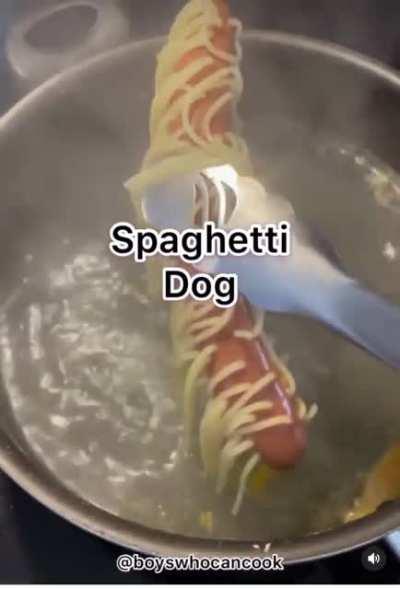 Thanks I hate spaghetti dog.