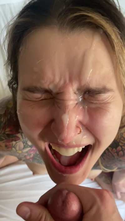 SO much cum for my face