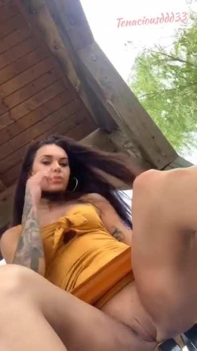 I enjoy a warm summer breeze.