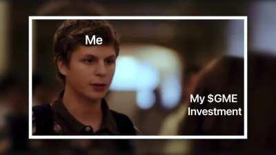 Me talking to myself about my $GME investment be like: